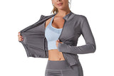 Women Zip Up Yoga Jacket