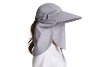 Women's Sun Hat – Detachable Face Mask & Neck Flap Visor!