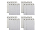 Set of 24 Pairs Adhesive Picture Hanging Strips Hook and Loop Tapes