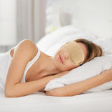 Reusable Castor Oil Pack Hat and Eye Mask Set