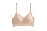3pcs Women Seamless Bra No Underwire Backless Bralette Push Up Bra