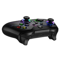 Wireless Game Controller Bluetooth Controller USB Wired Gamepad RGB Light Remote