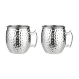 2Pcs 18oz Stainless Steel Moscow Mule Mugs