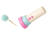 Automatic Retractable Cat Teaser Wand with Plush Ball Cat Toy