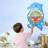 Dart Board for Kids with 12 Sticky Balls