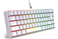 Mini Gaming Keyboard and Mouse Combo Wired K68 RGB Streamer