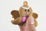 12Pcs Gingerbread Man Christmas Decoration for Tree Hanging