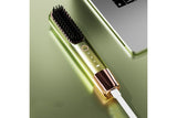 Rechargeable 2-in-1 Cordless Hair Straightener Brush and Curler