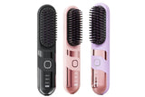 5200mAh Cordless Hair Straightener Brush Portable Travel Heating Comb