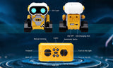 Rechargeable Remote Control Robot Toy with Gesture Sensing and LED Light Effects