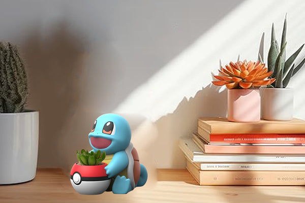 Mini Pokémon Inspired Squirtle Plant Pot Succulent Flowerpot