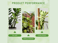 5Pcs Frog Plant Support Stands Frame Decorative Plant Racks