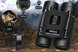 300x25 Folding Binoculars with Phone Holder