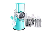 Kitchen Vegetable Food Manual Rotary Drum Grater Chopper Slicer Fruit Cutter