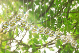 10Pcs Clear Crystal Pendants Crystal Glass Chandelier Prism