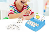 2-in-1 Matching Letter Spelling Number Cognition Educational Toy