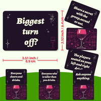 50 Sheets Fun Drinking Parties Game Cards