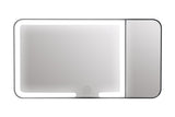 Car Sun Visor Vanity Mirror with Lights 5X Magnification Makeup Mirror