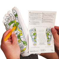 Acupressure Reflexology Socks with Acupressure Point Pen