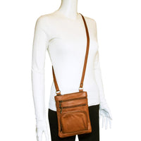 Women's Genuine Leather Crossbody Shoulder Bag