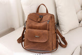 Women Backpack PU Fashion Travel Shoulder Bag