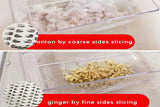 Double Sided Grater with Removable Container Kitchen Tool for Home