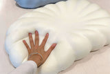 Shell Shaped Memory Foam Pillow Ergonomic Sleep Pillow with Washable Cover