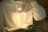 Rechargeable Mini Foldable Book Light Desk Lamp Clip