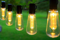 5m 20LEDs Solar String Light Outdoor Dimmable Xmas Wedding Party Patio Lamp
