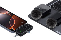 3-in-1 Professional Wireless Lavalier Microphone