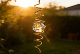 Rhinestone Sun Catcher Spiral Hanging Window Decor