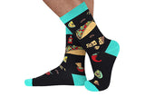 1 Pair Casual Letter Combed Cotton Mid Calf Socks