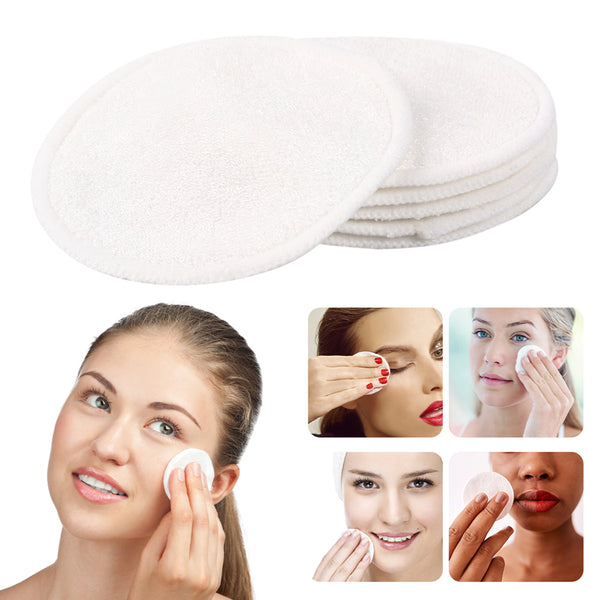 32pcs Reusable Bamboo Makeup Remover Pads