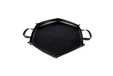 Fire Pit Fireproof Mat Hexagonal Foldable Firewood Bag Ember Heat Resistant Mat