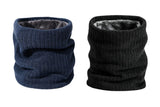 Winter Neckerchief Knitted Fleece Neck Warmer