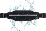 Unisex Running Waist Pack Fitness Belt with Reflective Strips