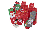 5 Pairs of Christmas Socks for Women