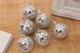 20Pcs Christmas Mirror Disco Balls – Hanging Decorations
