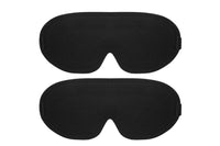 3D Contoured Blackout Adjustable Sleep Eye Mask