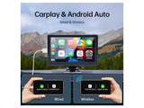 7-Inch Wireless CarPlay Display with AHD Backup Camera