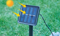 Solar-Powered Ball String Lights Outdoor Decorative Lighting