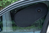 2-In-1 Car Window Sun Shade Mesh Side Window Sun Visor for Glare Reduction