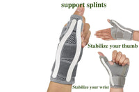 Thumb Brace Sports Thumb Support Protective Sleeve Thumb Compression Band with Wrist Support