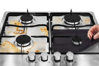 8Pcs Gas Hob Protector Mats with 2Pcs Stove Counter Gap Covers