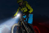 Rechargeable Bicycle Lights Set Super Bright Multi-Modes Front Light and LED Back Taillight