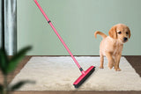Rubber Broom For Pet Dog Cat Hair Sweeper