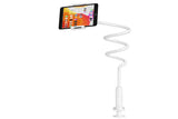 2Pcs 100cm Gooseneck Tablet Phone Stand Adjustable Screw Clamp Smartphones Hands-Free Holder