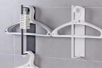 Adhesive Hanger Storage Rack Clothes Hanger Organizer Laundry Hanger Stacker