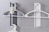 Adhesive Hanger Storage Rack Clothes Hanger Organizer Laundry Hanger Stacker