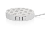 Flush Mount Desk Wireless Charger Under Desk Phone Charging Pad